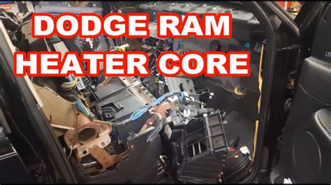 2007 dodge ram 1500 heater core replacement cost